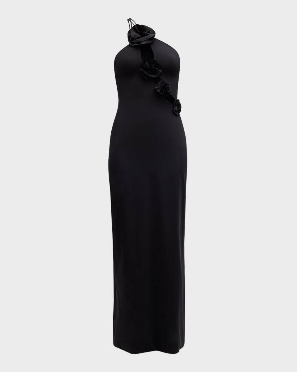 Liri Cutout Halter Maxi Dress